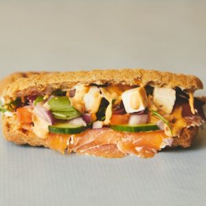 Lakse sandwich