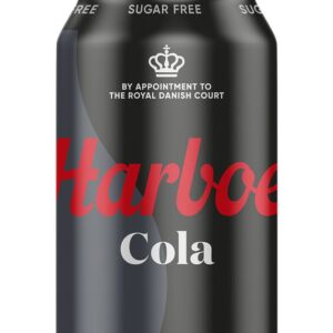 Harboe Cola sukkerfri dåse 0,33 l