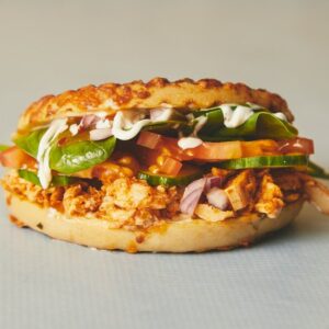 Tandoori bagel